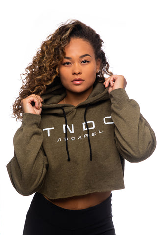 TNDO Apparel Premium Crop Hoodie